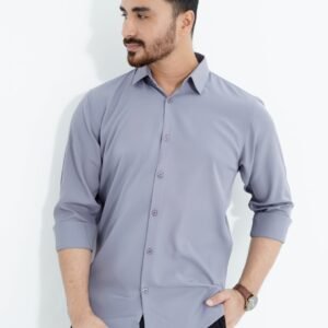 Ash Spandex Fabrics Shirt